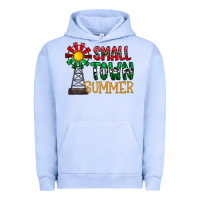 Pigment Grape Ice small town summer Urban Hoodie - CowhideDigitalArt