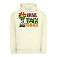 Pigment Pistachio small town summer Urban Hoodie - CowhideDigitalArt