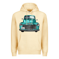 Pina Colada western truck front view Premium Hoodie - FaDigitalArtStudio