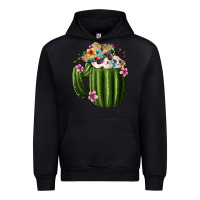 Black day of the dead mexican cactus Urban Hoodie - FaDigitalArtStudio