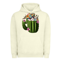 Pigment Pistachio day of the dead mexican cactus Urban Hoodie - FaDigitalArtStudio