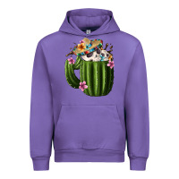 Tulip day of the dead mexican cactus Urban Hoodie - FaDigitalArtStudio