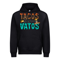 Black tacos before vatos Urban Hoodie - RacoonDesign