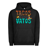 Pigment Black tacos before vatos Urban Hoodie - RacoonDesign
