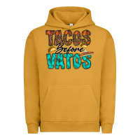 Pigment Peanut Butter tacos before vatos Urban Hoodie - RacoonDesign