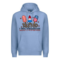 Colony Blue tasted like freedom Premium Hoodie - CowhideDigitalArt