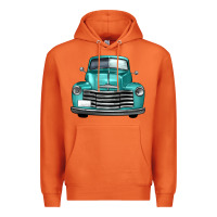 Carrot western truck front view Premium Hoodie - FaDigitalArtStudio