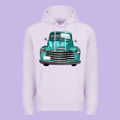 Western Truck Front View Premium Hoodie Designed By Fadigitalartstudio