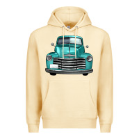 Pina Colada western truck front view Premium Hoodie - FaDigitalArtStudio