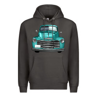Smoke western truck front view Premium Hoodie - FaDigitalArtStudio