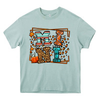 Arona Fall Autumn Leopard Mini Heavy Core Tee - LillyAllenDesigns