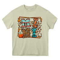 Mossy Fall Autumn Leopard Mini Heavy Core Tee - LillyAllenDesigns