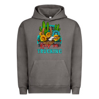 Pigment Tornado keep on trucking with western truck Urban Hoodie - HRA Design Shop