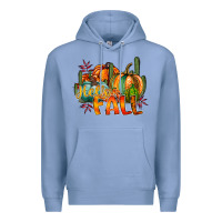 Colony Blue hallo fall Premium Hoodie - RacoonDesign
