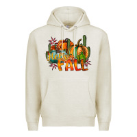 Oatmeal Heather hallo fall Premium Hoodie - RacoonDesign