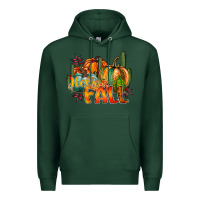 Sports Green hallo fall Premium Hoodie - RacoonDesign