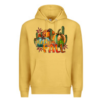 Antique Gold hallo fall Premium Hoodie - RacoonDesign
