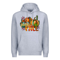 Heather Grey hallo fall Premium Hoodie - RacoonDesign