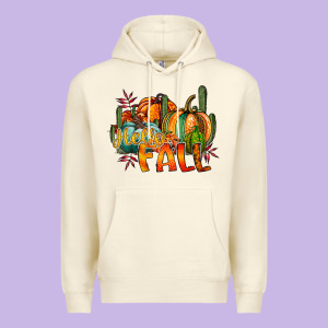 Hallo Fall Premium Hoodie Designed By Racoondesign