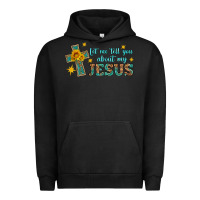 Pigment Black let me tell you about my jesus Urban Hoodie - HRA Design Shop