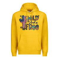 Lemon wild and free Premium Hoodie - CowhideDigitalArt