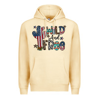 Pina Colada wild and free Premium Hoodie - CowhideDigitalArt