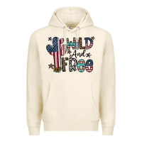 Tofu wild and free Premium Hoodie - CowhideDigitalArt
