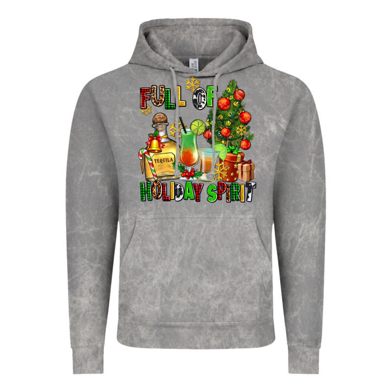 Full Of Holiday Spirit Vintage Hoodie by AdoDesignShop | Teevron