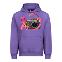Tulip floral cancer ribbon vintage camera Urban Hoodie - FaDigitalArtStudio