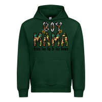 Forest Green Boy Mama From Son Up To Son Down Urban Hoodie - CowhideDigitalArt
