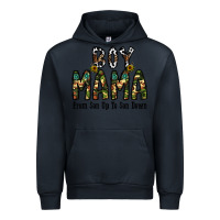 Navy Boy Mama From Son Up To Son Down Urban Hoodie - CowhideDigitalArt