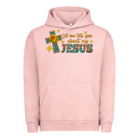 Pigment Salmon let me tell you about my jesus Urban Hoodie - HRA Design Shop