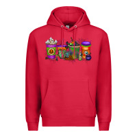 Cardinal Halloween Coffee Drink Premium Hoodie - RacoonDesign