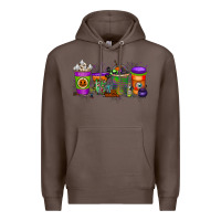 Coffee Halloween Coffee Drink Premium Hoodie - RacoonDesign