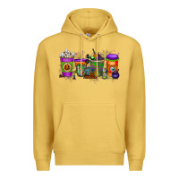 Antique Gold Halloween Coffee Drink Premium Hoodie - RacoonDesign