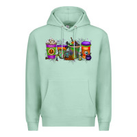 Seafoam Halloween Coffee Drink Premium Hoodie - RacoonDesign