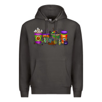 Smoke Halloween Coffee Drink Premium Hoodie - RacoonDesign