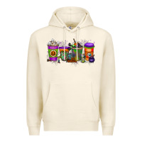 Tofu Halloween Coffee Drink Premium Hoodie - RacoonDesign