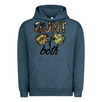 Pigment Midnight Navy aunt of both Urban Hoodie - CowhideDigitalArt