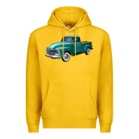 Lemon western truck left 34 view Premium Hoodie - FaDigitalArtStudio