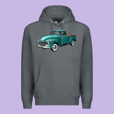 Western Truck Left 34 View Premium Hoodie Designed By Fadigitalartstudio