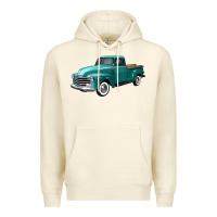 Sandshell western truck left 34 view Premium Hoodie - FaDigitalArtStudio