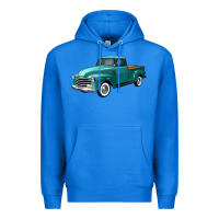 True Royal western truck left 34 view Premium Hoodie - FaDigitalArtStudio