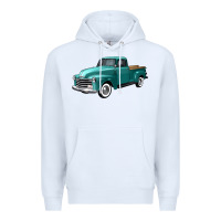 White western truck left 34 view Premium Hoodie - FaDigitalArtStudio