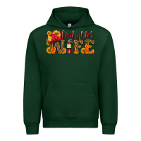 Forest Green firefighter wife with hat sunflowers Urban Hoodie - HRA Design Shop