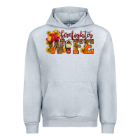 Heather Grey firefighter wife with hat sunflowers Urban Hoodie - HRA Design Shop