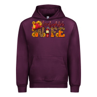 Mauve Wine firefighter wife with hat sunflowers Urban Hoodie - HRA Design Shop
