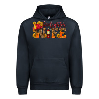 Navy firefighter wife with hat sunflowers Urban Hoodie - HRA Design Shop