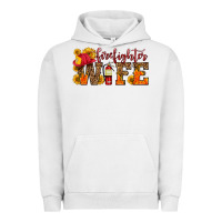 Pigment Lunar Rock firefighter wife with hat sunflowers Urban Hoodie - HRA Design Shop