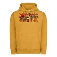 Pigment Peanut Butter firefighter wife with hat sunflowers Urban Hoodie - HRA Design Shop